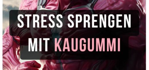 Stressfrei mit nur 1 Kaugummi Das unerwartete Geheimnis. eine Nahaufnahme einer Person in einem Kostüm, Konzeptkunst